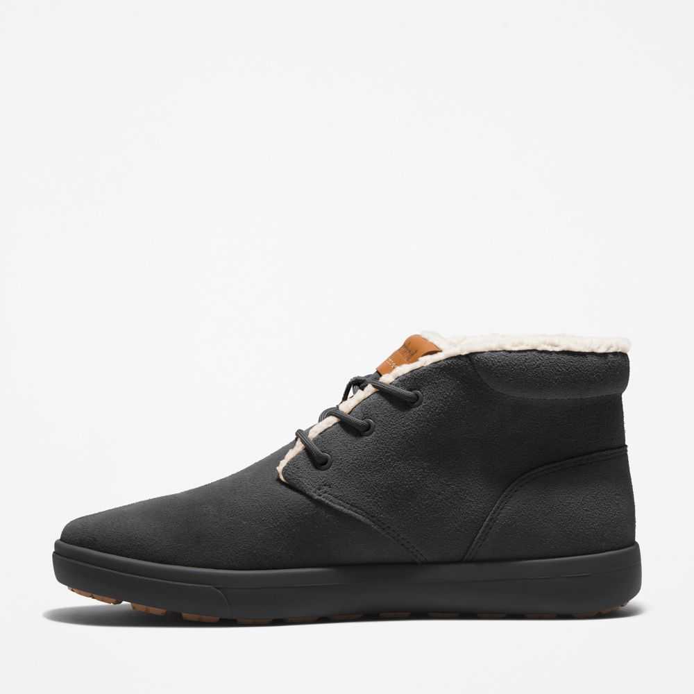 Buty Chukka Męskie Timberland Pro Ashwood Czarne | Polska-0481237