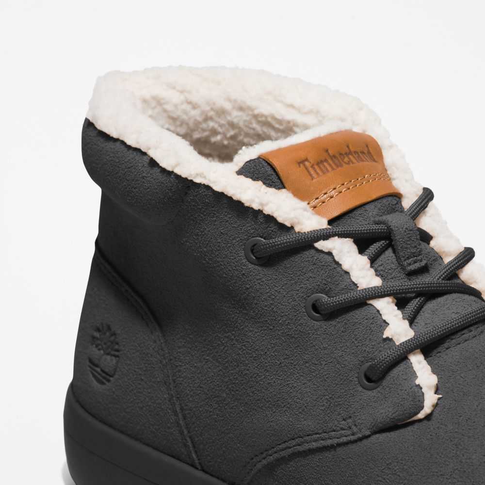 Buty Chukka Męskie Timberland Pro Ashwood Czarne | Polska-0481237