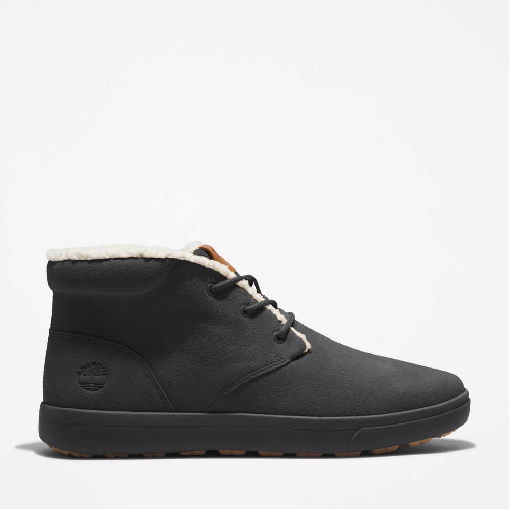 Buty Chukka Męskie Timberland Pro Ashwood Czarne | Polska-0481237