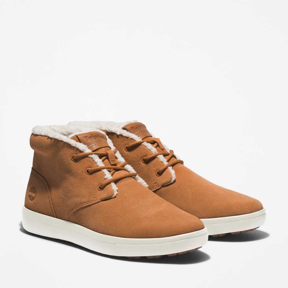 Buty Chukka Męskie Timberland Pro Ashwood Brązowe | Polska-8706241