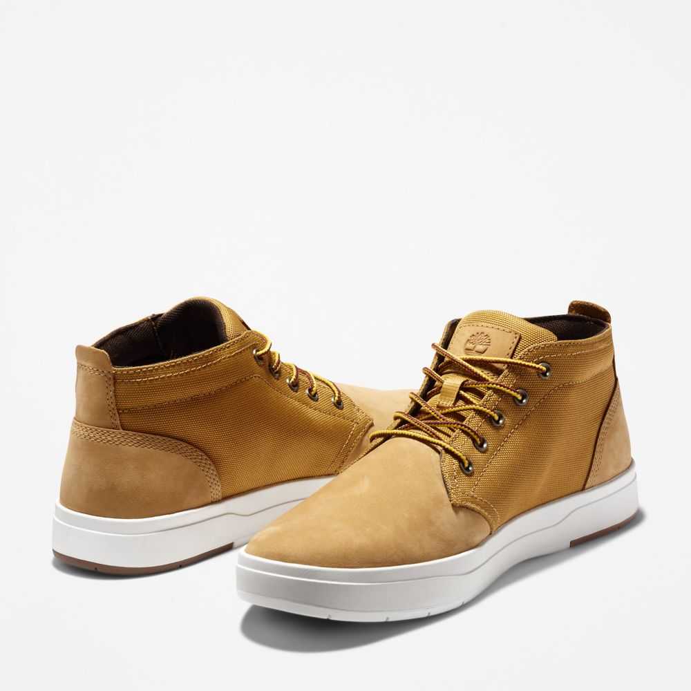 Buty Chukka Męskie Timberland Pro Davis Square Brązowe | Polska-1879346