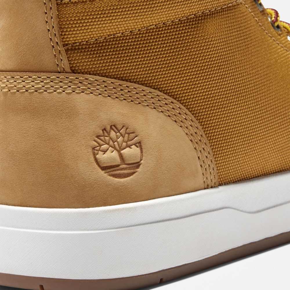 Buty Chukka Męskie Timberland Pro Davis Square Brązowe | Polska-1879346