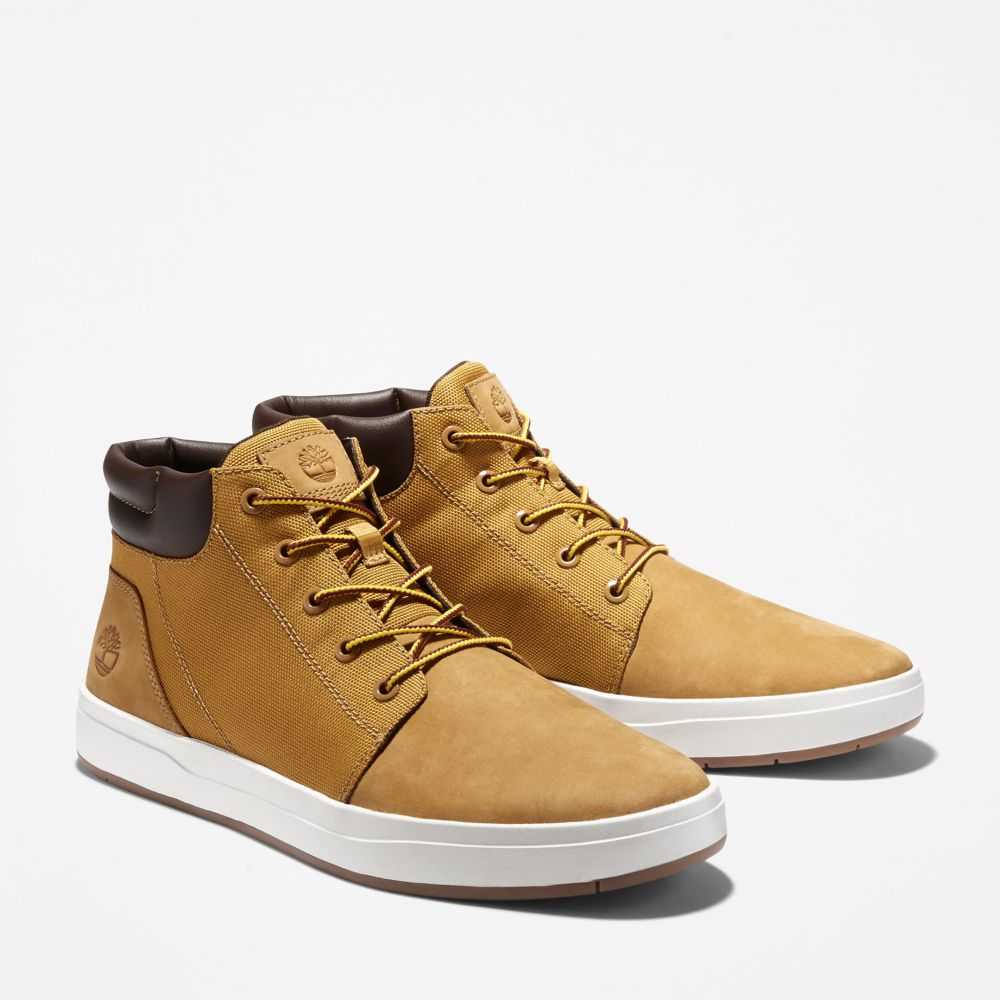 Buty Chukka Męskie Timberland Pro Davis Square Brązowe | Polska-7465120