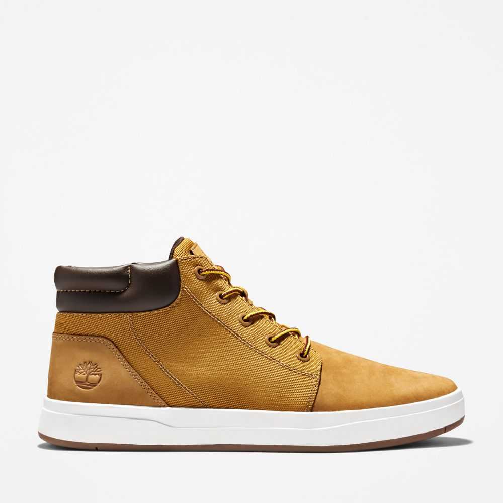 Buty Chukka Męskie Timberland Pro Davis Square Brązowe | Polska-7465120