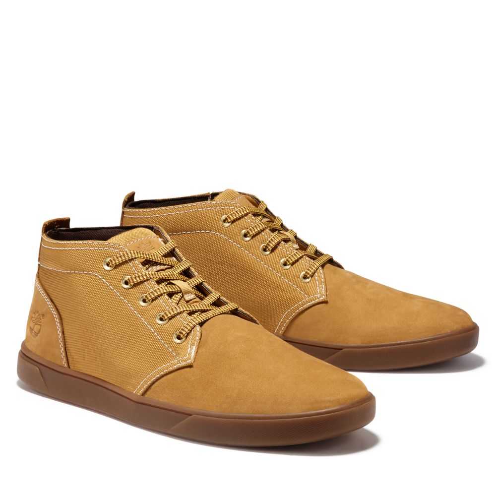 Buty Chukka Męskie Timberland Pro Groveton Brązowe | Polska-9015247