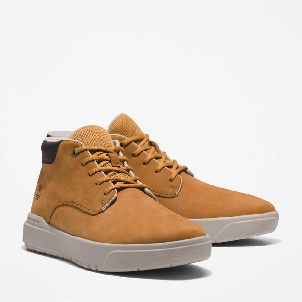 Buty Chukka Męskie Timberland Pro Seneca Bay Brązowe | Polska-3726084