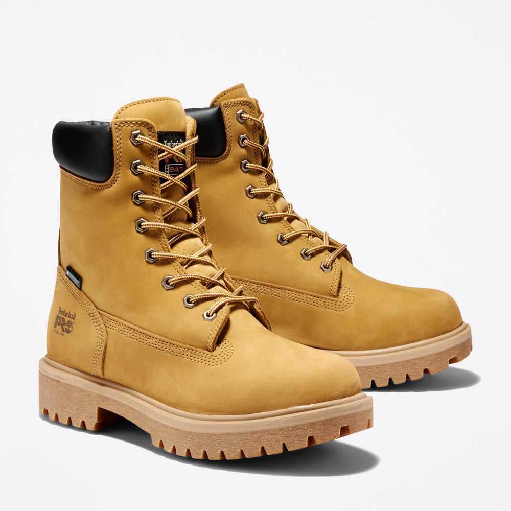 Buty Ochronne Męskie Timberland Pro Direct Attach 8 Brązowe | Polska-0648735