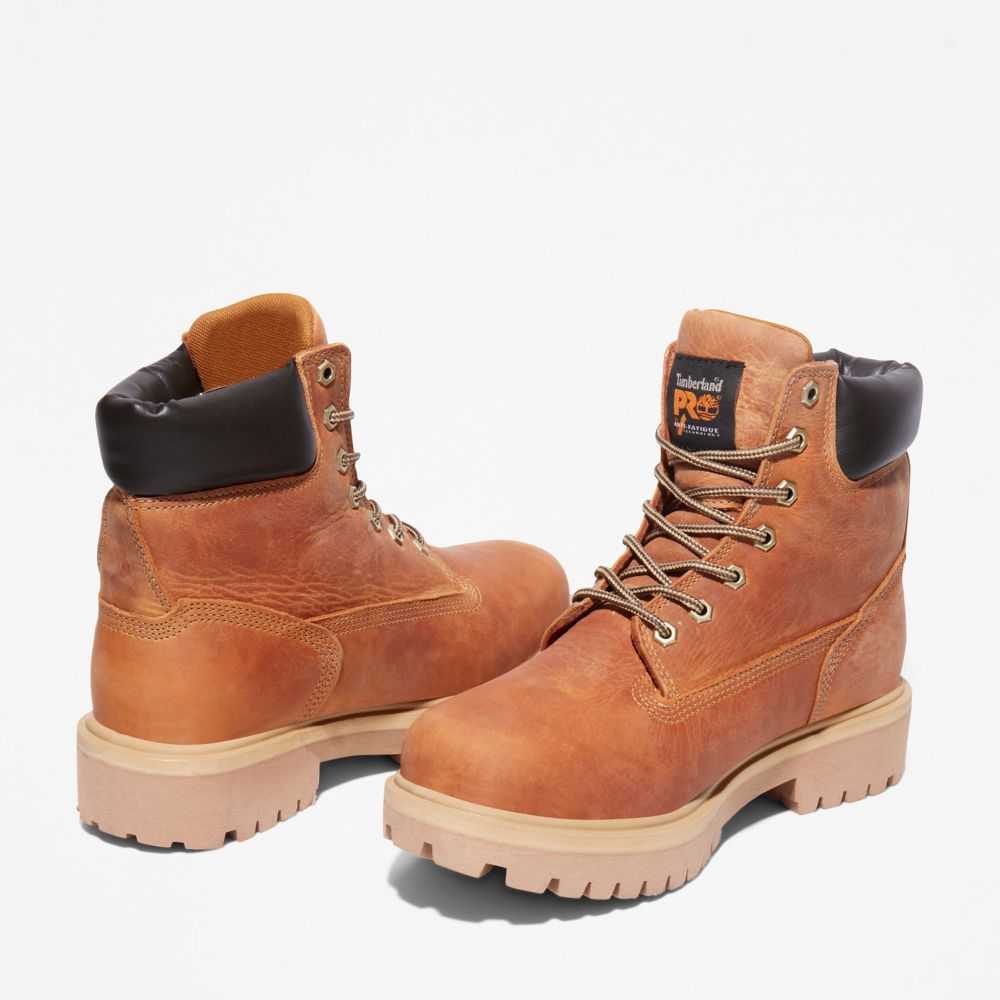 Buty Ochronne Męskie Timberland Pro Direct Attach 6 Złote | Polska-3026587