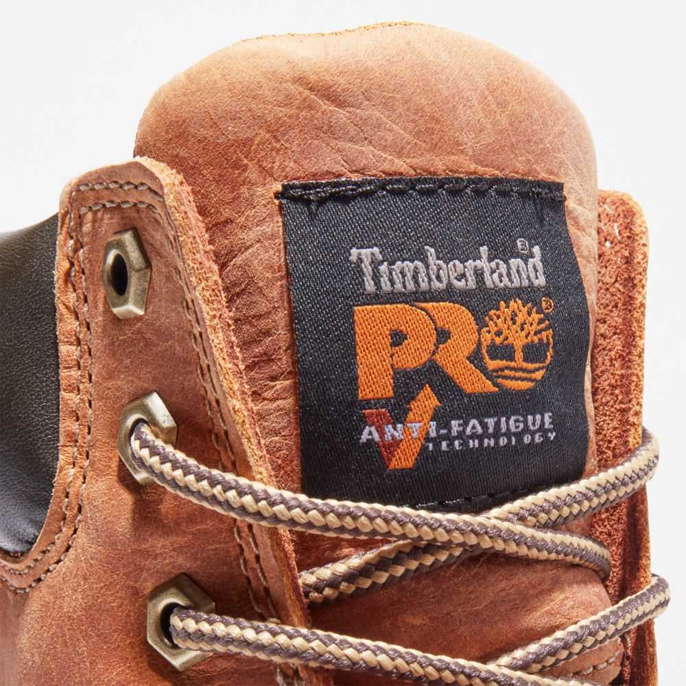 Buty Ochronne Męskie Timberland Pro Direct Attach 6 Złote | Polska-3026587