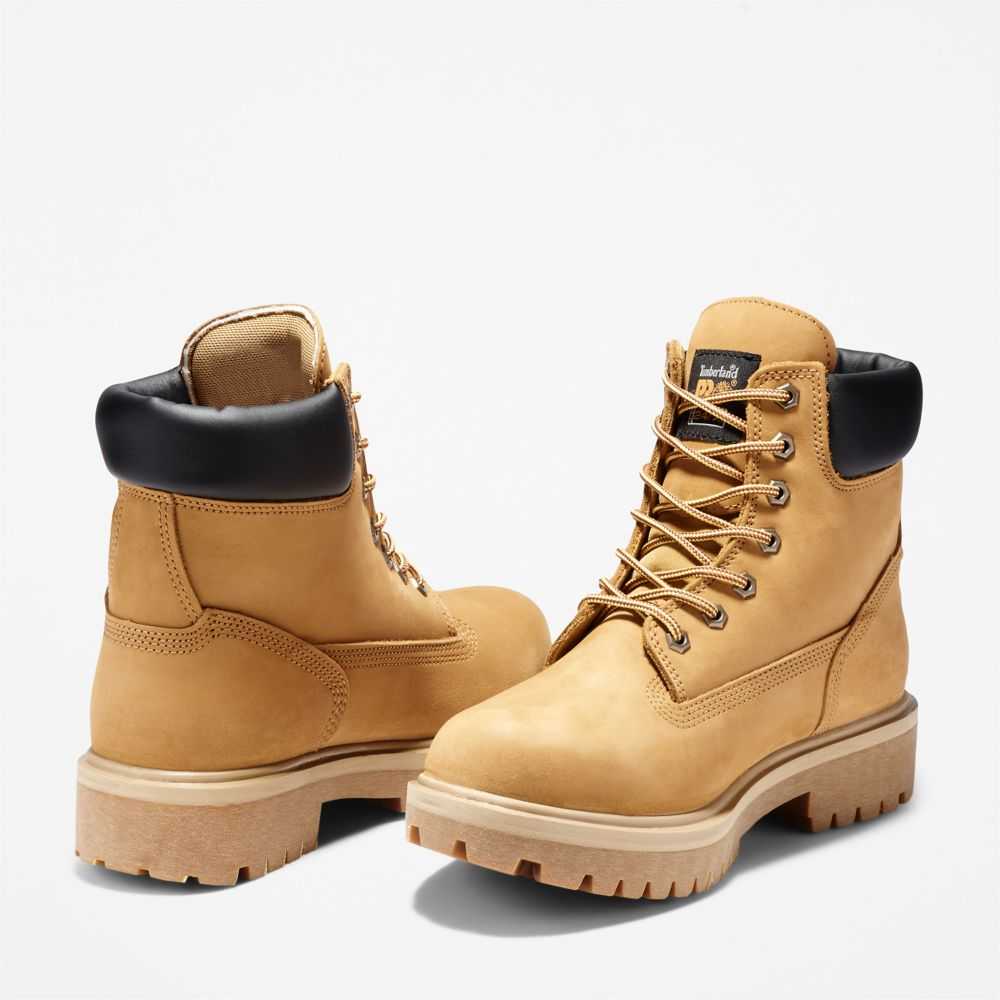 Buty Ochronne Męskie Timberland Pro Direct Attach 6 Brązowe | Polska-3062574