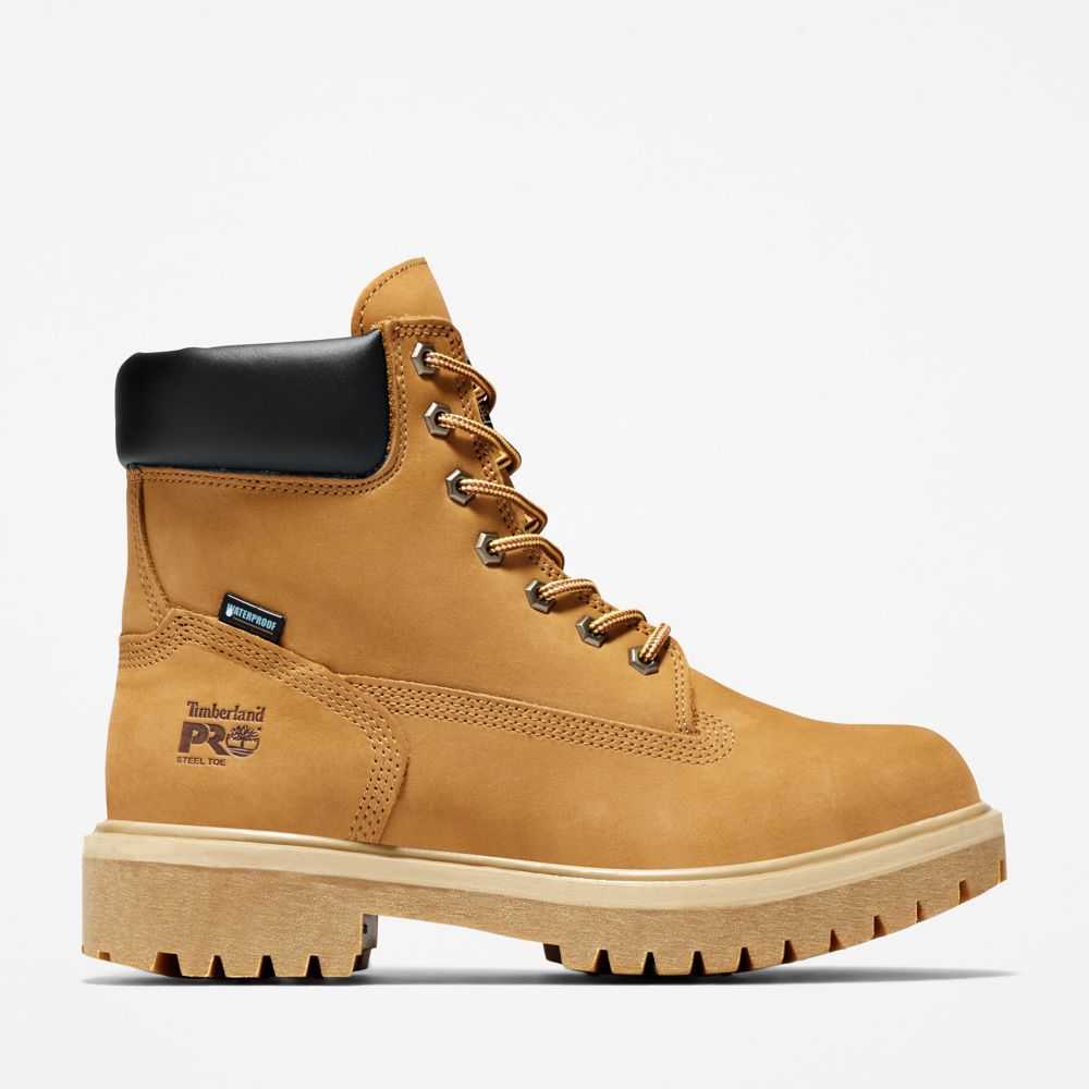 Buty Ochronne Męskie Timberland Pro Direct Attach 6 Brązowe | Polska-3062574