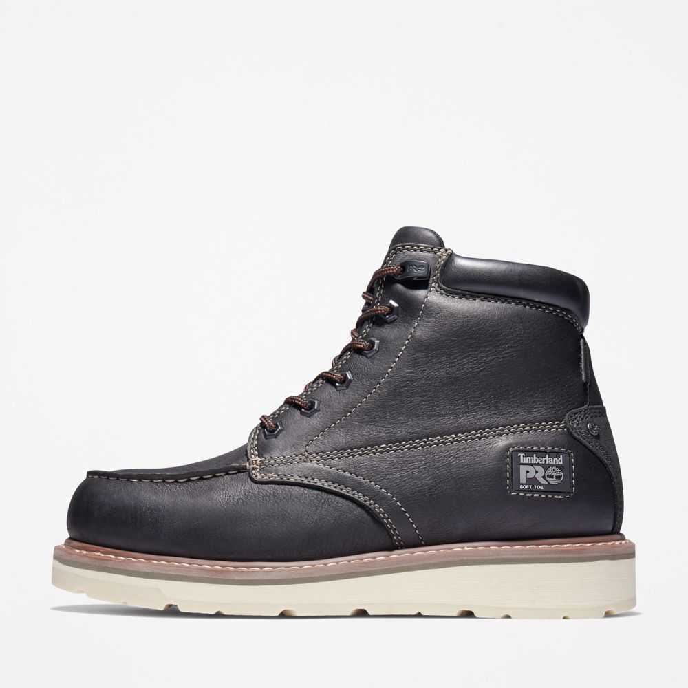 Buty Ochronne Męskie Timberland Pro Gridworks 6 Czarne | Polska-1324907