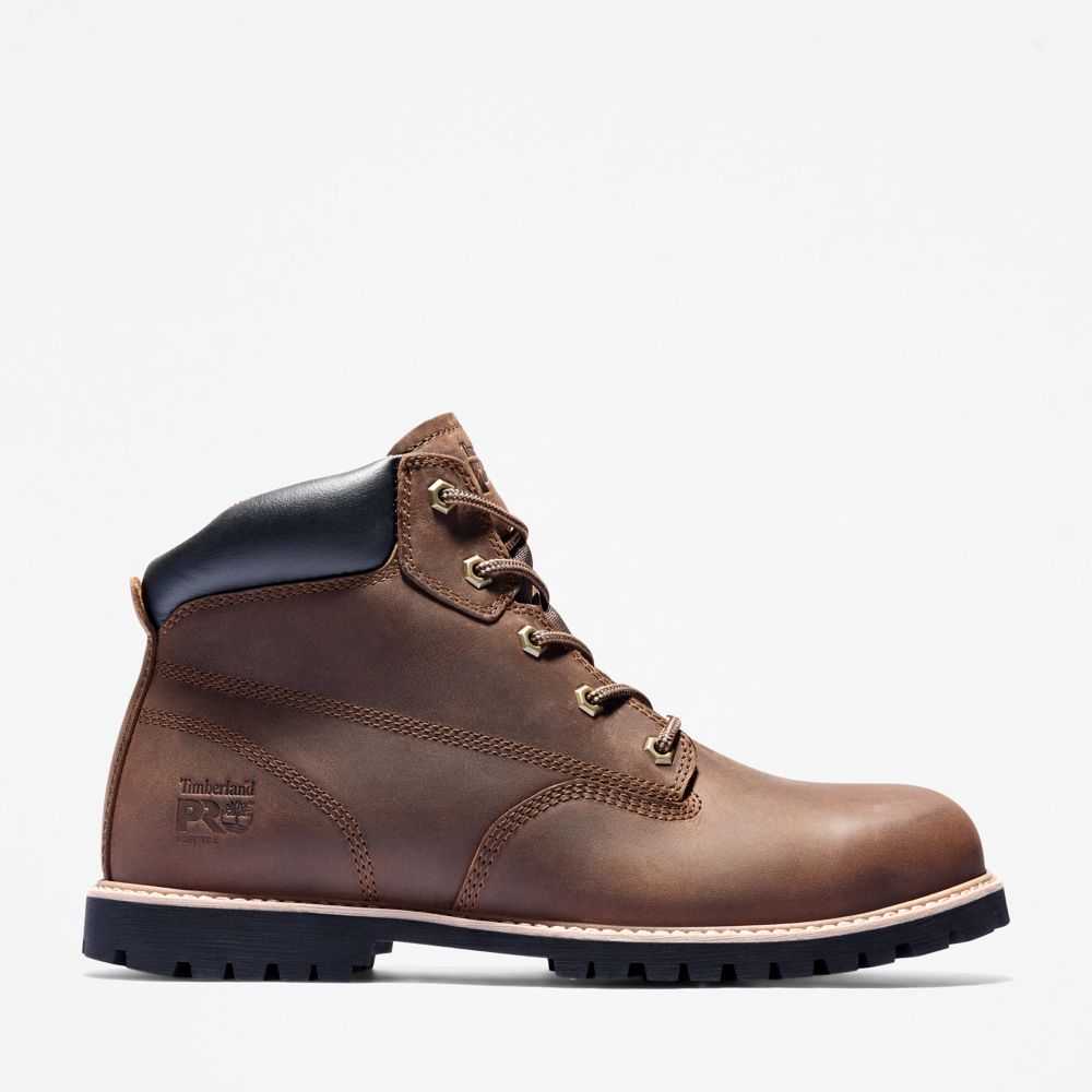 Buty Ochronne Męskie Timberland Pro Gritstone Brązowe | Polska-9072814