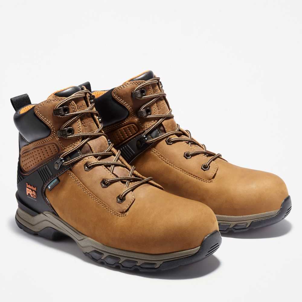 Buty Ochronne Męskie Timberland Pro Hypercharge 6 Brązowe | Polska-1728364