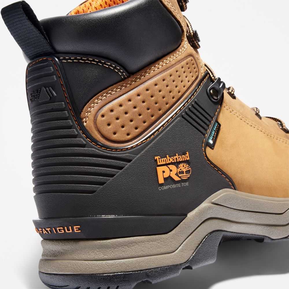 Buty Ochronne Męskie Timberland Pro Hypercharge 6 Brązowe | Polska-1728364