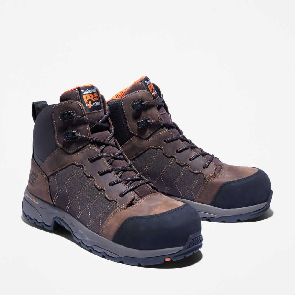 Buty Ochronne Męskie Timberland Pro Payload Brązowe | Polska-0316587