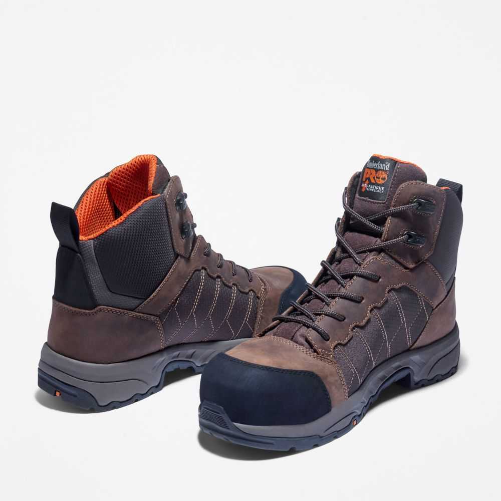 Buty Ochronne Męskie Timberland Pro Payload Brązowe | Polska-0316587