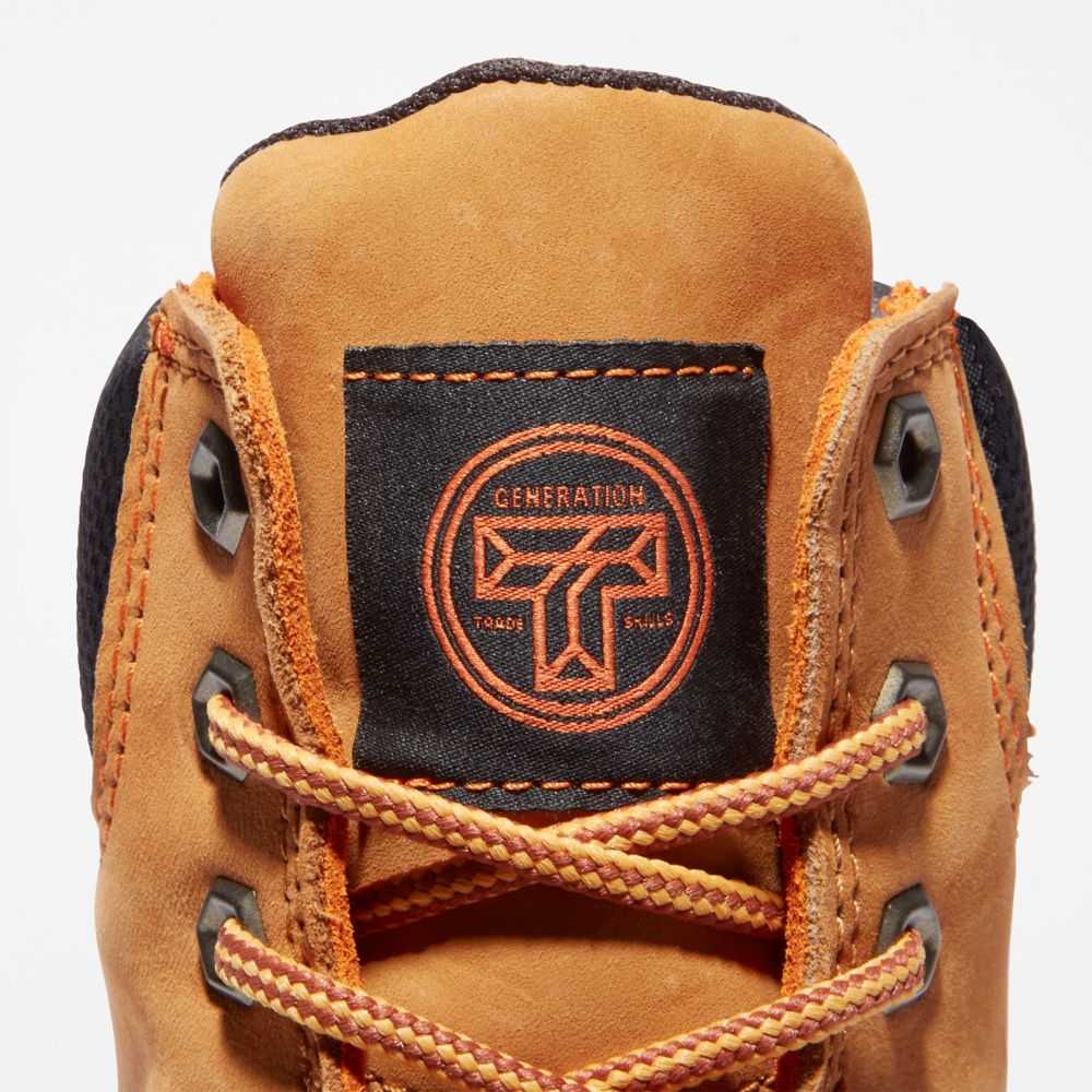 Buty Ochronne Męskie Timberland Pro Timberland Pro X Generation T Brązowe | Polska-8312504