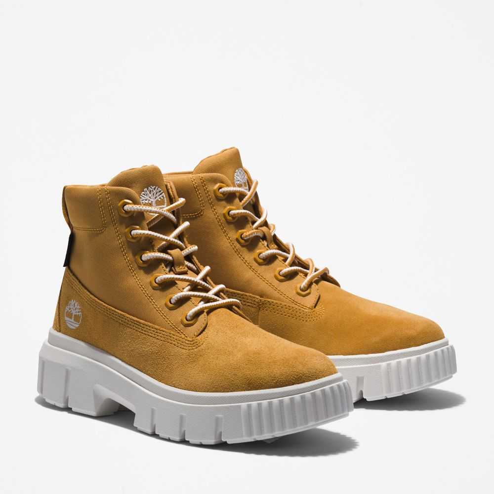 Buty Taktyczne Damskie Timberland Pro Greyfield Brązowe | Polska-3869147