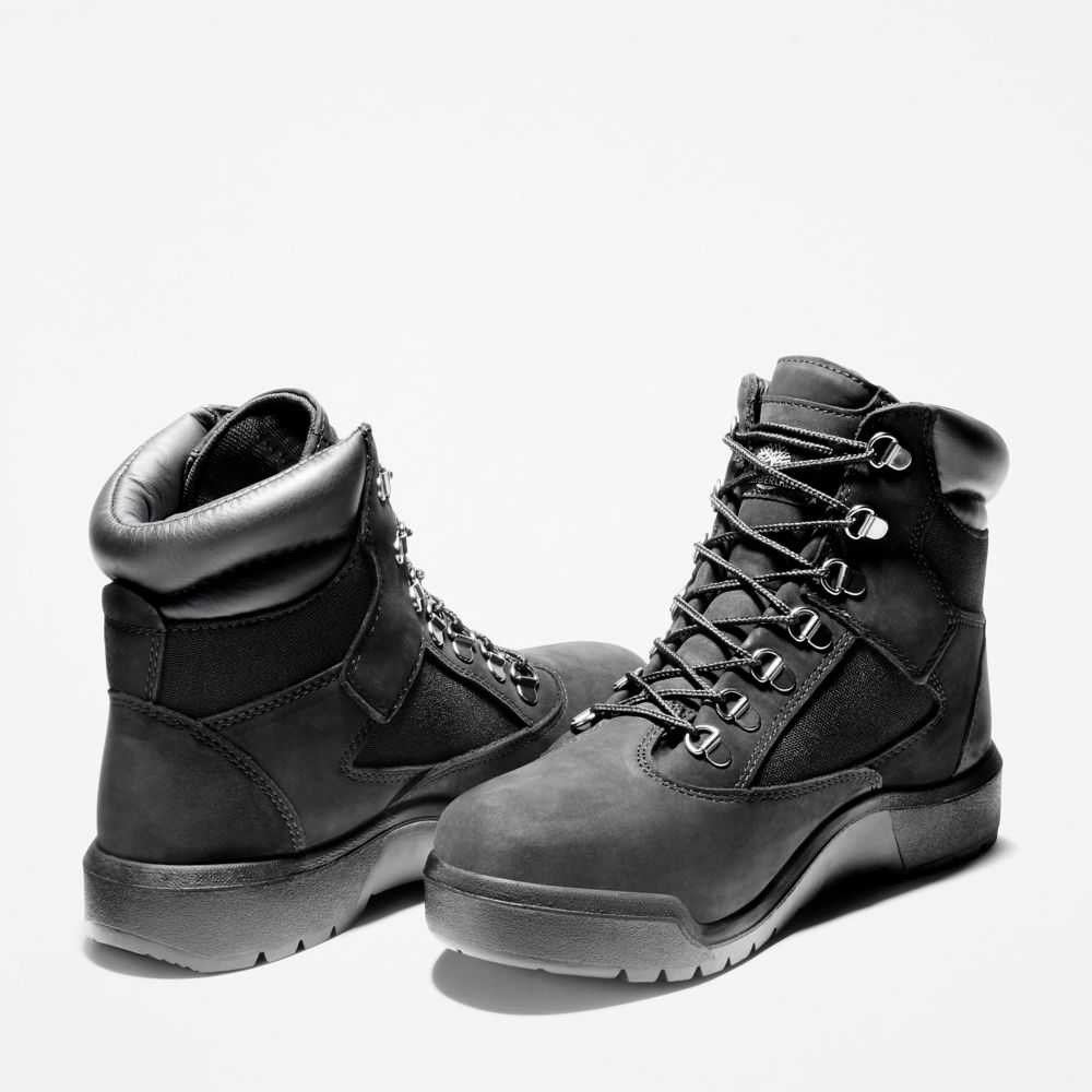 Buty Taktyczne Męskie Timberland Pro 6 Inch Czarne | Polska-8492307