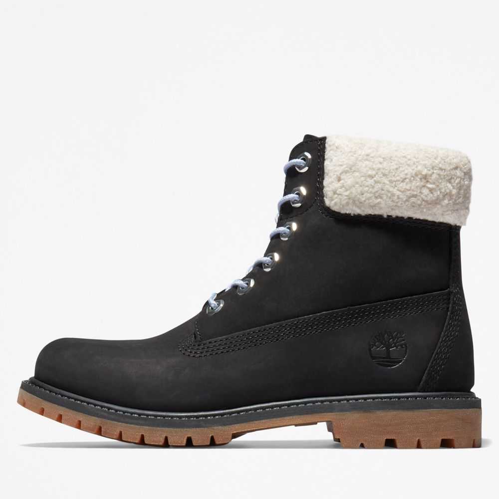 Buty Wodoodporne Damskie Timberland Pro Premium 6 Inch Czarne Szare | Polska-0469385