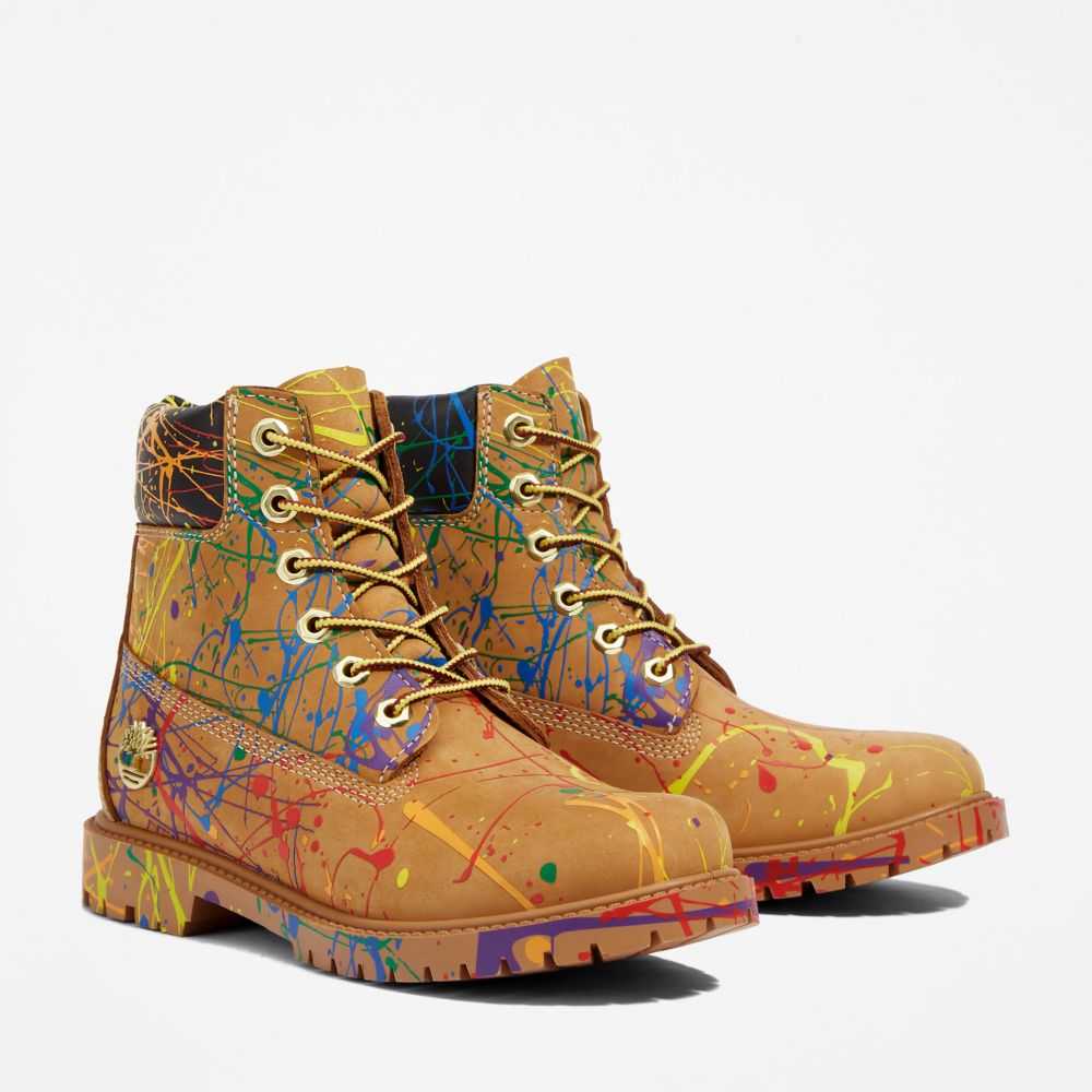 Buty Wodoodporne Damskie Timberland Pro Paint Brązowe | Polska-1058327