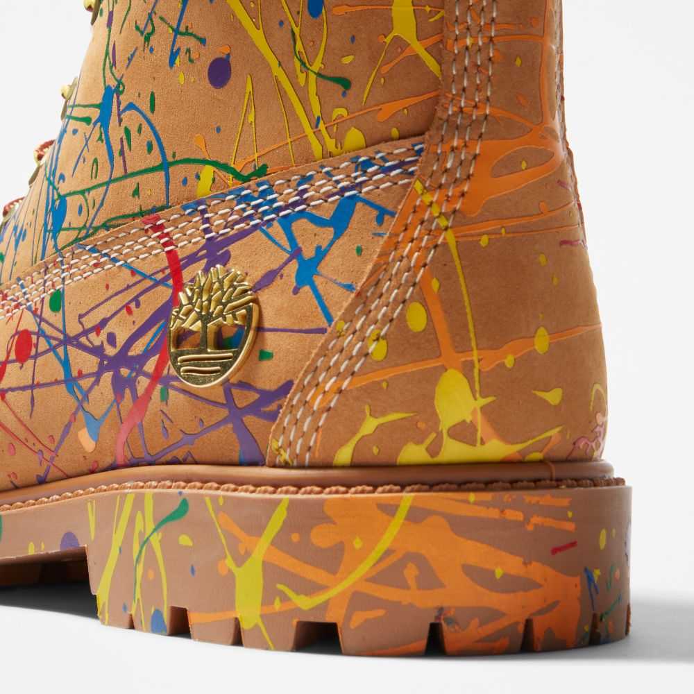 Buty Wodoodporne Damskie Timberland Pro Paint Brązowe | Polska-1058327