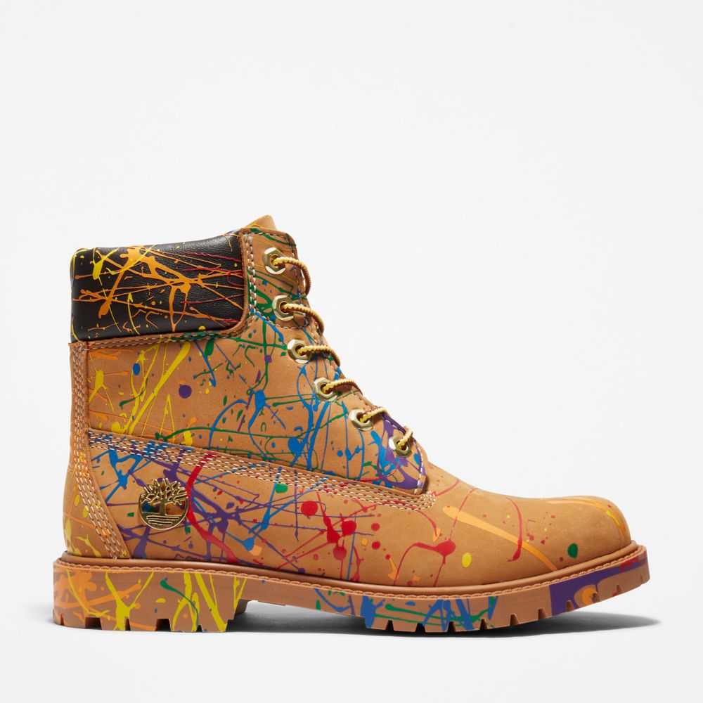 Buty Wodoodporne Damskie Timberland Pro Paint Brązowe | Polska-1058327