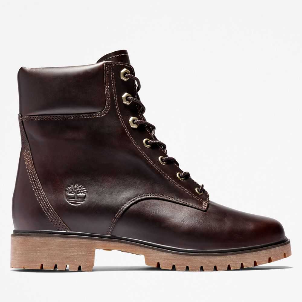 Buty Wodoodporne Damskie Timberland Pro Jayne Ciemny Brązowe | Polska-1854620