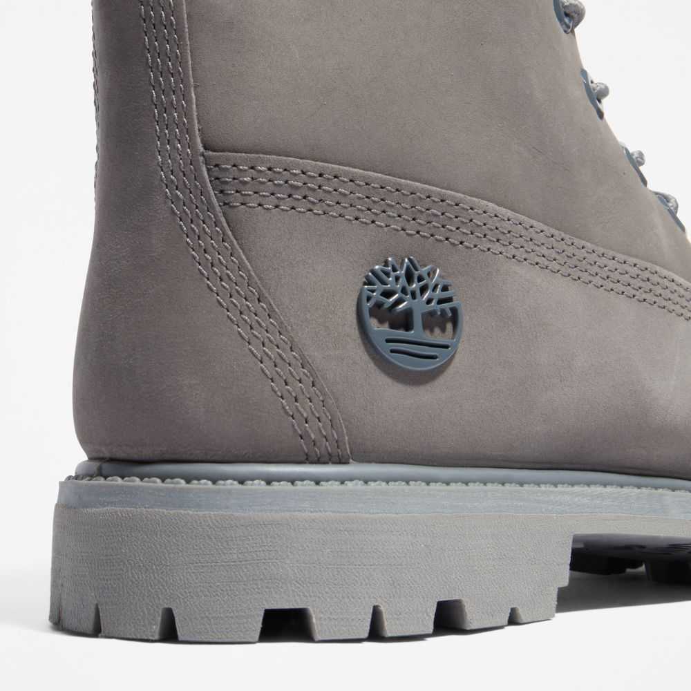 Buty Wodoodporne Damskie Timberland Pro Premium 6 Inch Szare | Polska-8162395