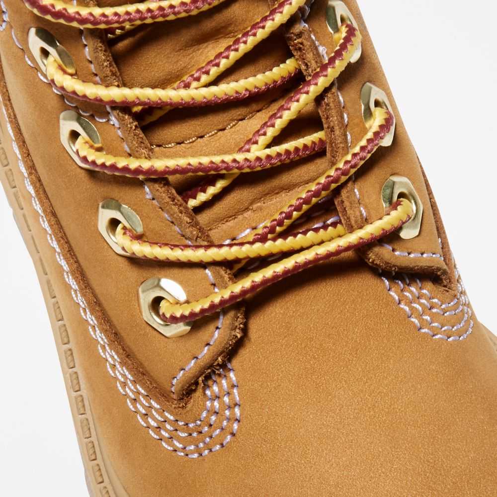 Buty Wodoodporne Dziecięce Timberland Pro Premium 6 Inch Brązowe | Polska-0278356