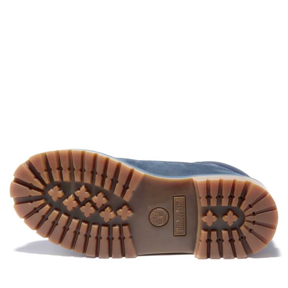 Buty Wodoodporne Dziecięce Timberland Pro 6 Inch Premium Niebieskie | Polska-1826405