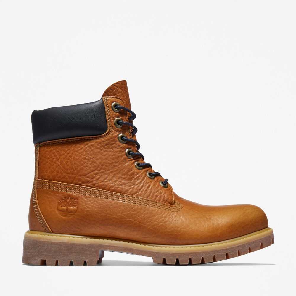 Buty Wodoodporne Męskie Timberland Pro Premium 6 Inch Brązowe | Polska-5378246