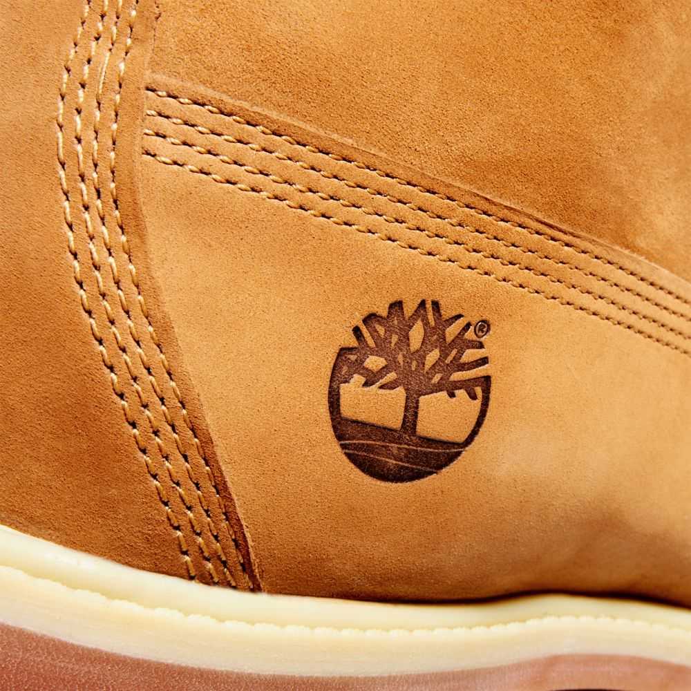 Buty Wodoodporne Męskie Timberland Pro Premium 6 Inch Brązowe | Polska-5927136