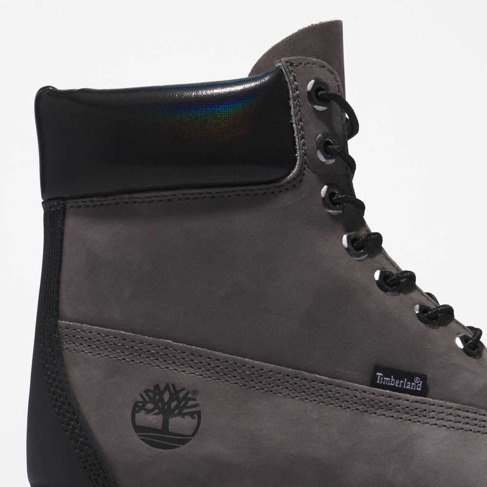 Buty Wodoodporne Męskie Timberland Pro Premium 6 Inch Ciemny Szare | Polska-7698102