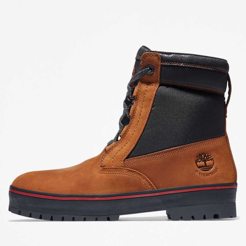 Buty Wodoodporne Męskie Timberland Pro Spruce Mountain Brązowe | Polska-2134759