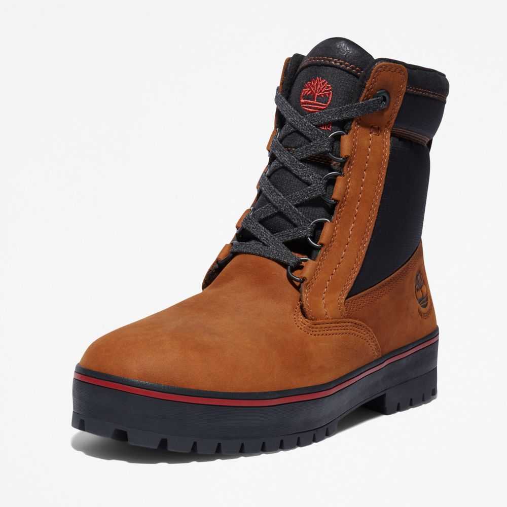 Buty Wodoodporne Męskie Timberland Pro Spruce Mountain Brązowe | Polska-2134759