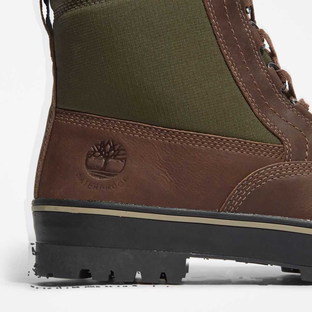 Buty Wodoodporne Męskie Timberland Pro Spruce Mountain Ciemny Brązowe | Polska-9017385