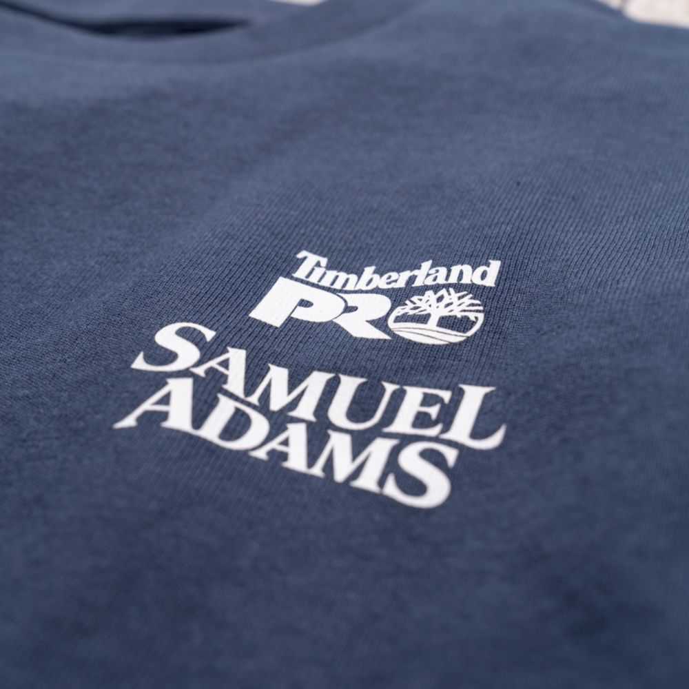 Koszule Męskie Timberland Pro Sam Adams Granatowe | Polska-4013625