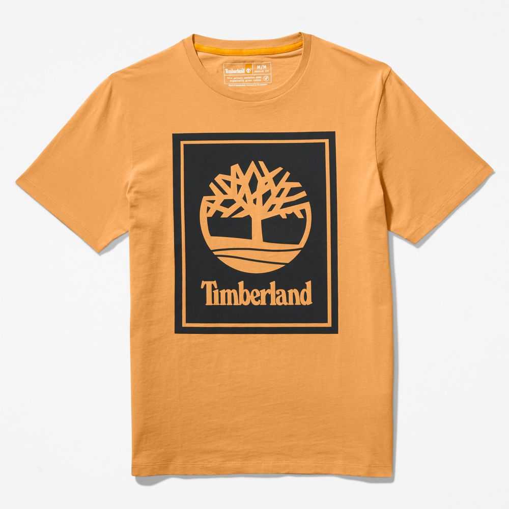 Koszulki Damskie Timberland Pro Logo Brązowe Czarne | Polska-5091764