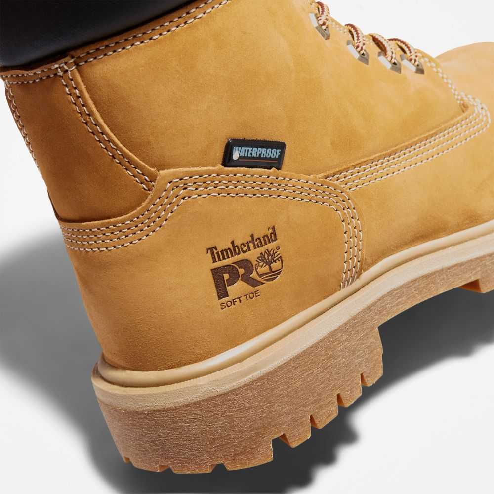 Kozaki Robocze Damskie Timberland Pro Direct Attach 6 Brązowe | Polska-4261308