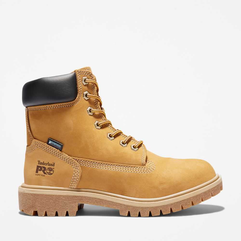 Kozaki Robocze Damskie Timberland Pro Direct Attach 6 Brązowe | Polska-4261308