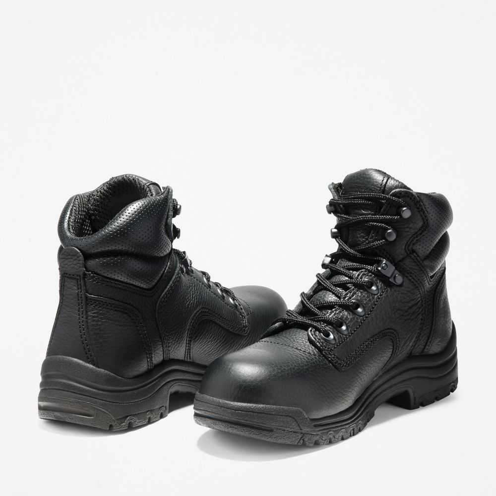 Kozaki Robocze Damskie Timberland Pro Titan 6 Czarne | Polska-5683210