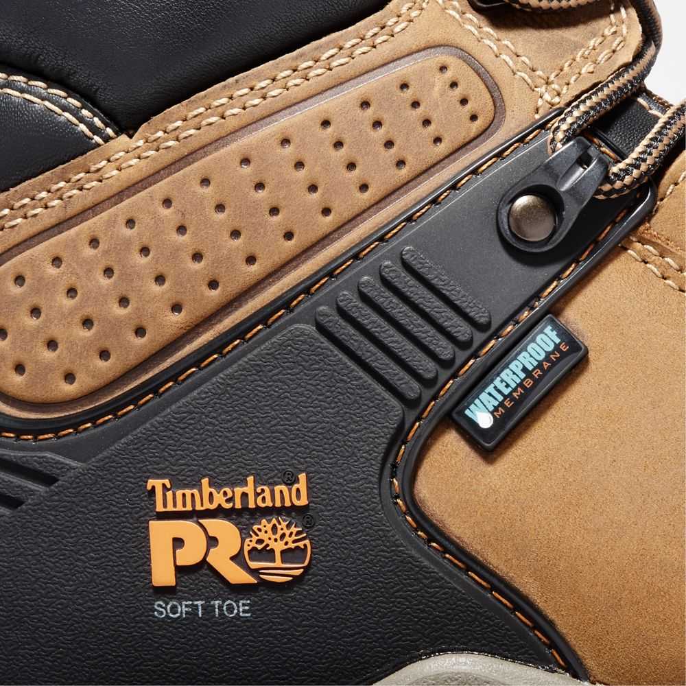 Kozaki Robocze Męskie Timberland Pro Hypercharge 6 Brązowe | Polska-6321794