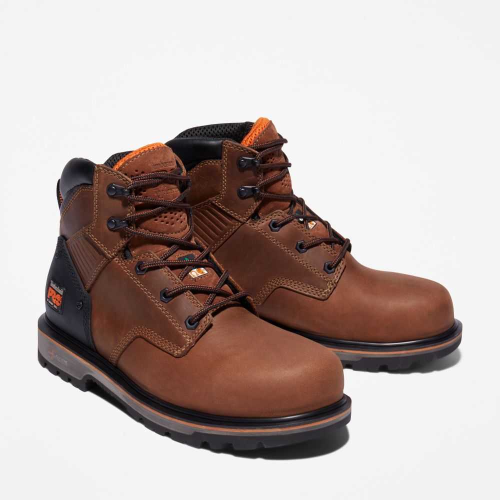 Kozaki Robocze Męskie Timberland Pro Timberland Pro® Brązowe | Polska-3619584