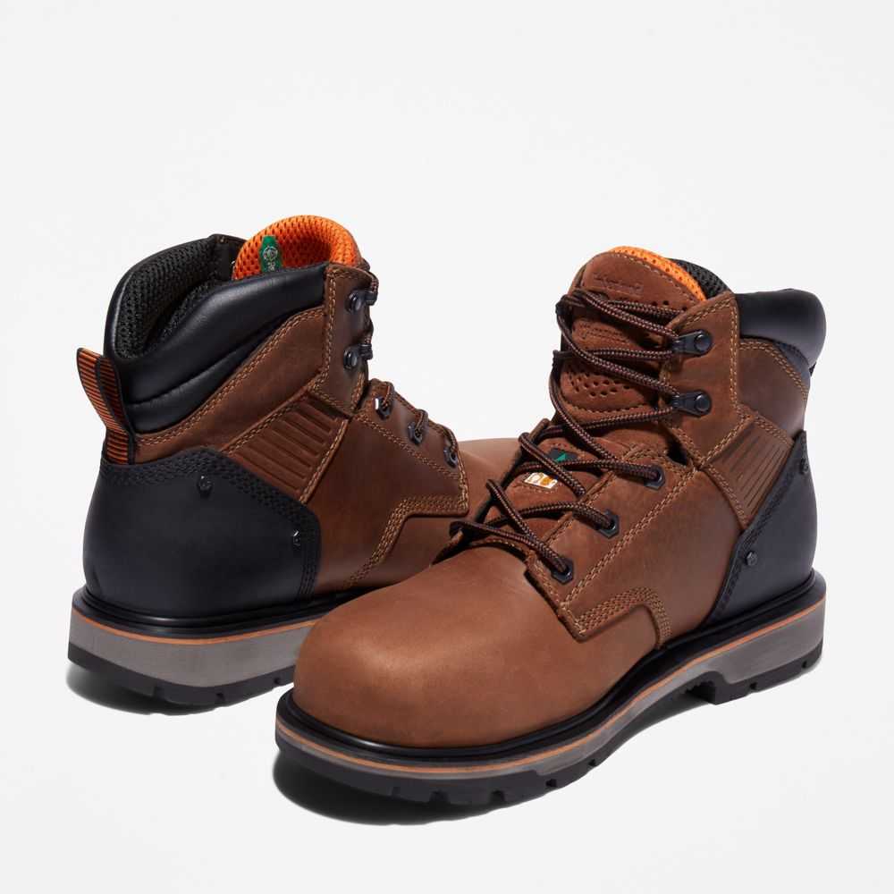 Kozaki Robocze Męskie Timberland Pro Timberland Pro® Brązowe | Polska-3619584