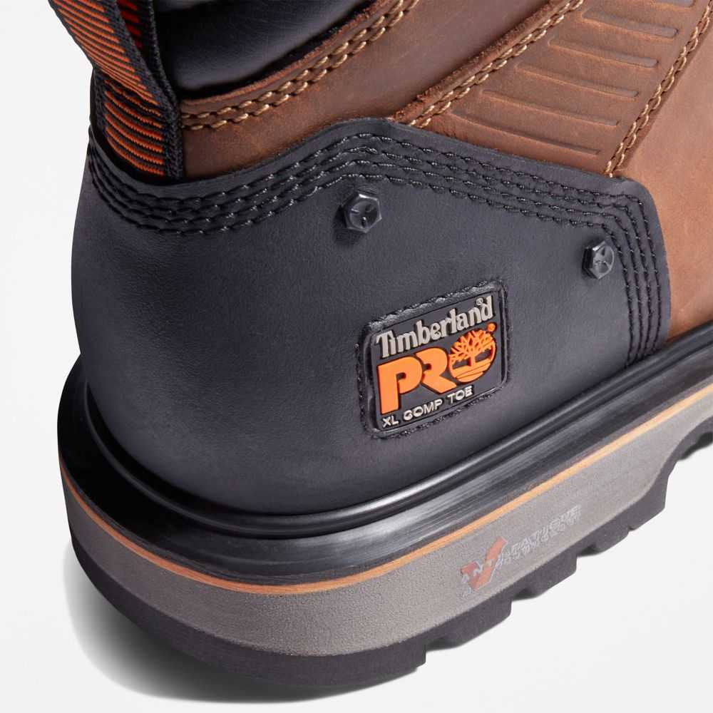 Kozaki Robocze Męskie Timberland Pro Timberland Pro® Brązowe | Polska-3619584