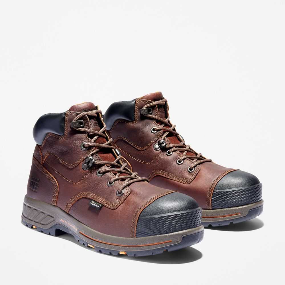 Kozaki Robocze Męskie Timberland Pro Timberland Pro® Brązowe | Polska-4137628