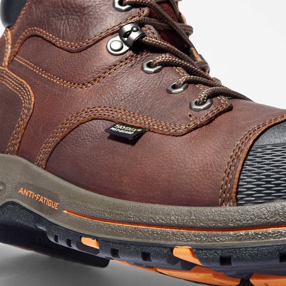 Kozaki Robocze Męskie Timberland Pro Timberland Pro® Brązowe | Polska-4137628