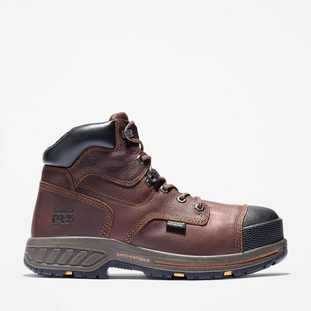 Kozaki Robocze Męskie Timberland Pro Timberland Pro® Brązowe | Polska-4137628